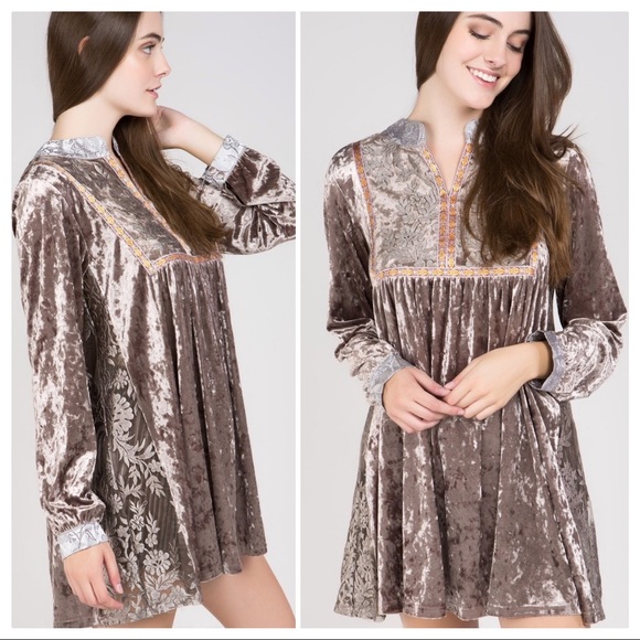 POL The Luxury Velvet and Tulle Tunic - Picture 13 of 16